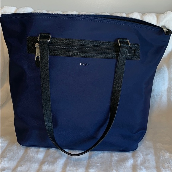 navy ralph lauren bag